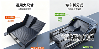 家用SUV全车脚垫搭配方案——大和全不等于对，先报这几项参数